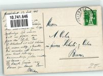 8835 Feusisberg 1915 Foto AK Hotel Pension Frohe Aussicht Obersee Vogelschau