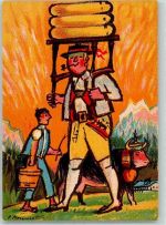 signiert Käse Tragestell