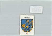 7242 Luzein - Vignette Wappen Kaffee Hag ca 1920-1940