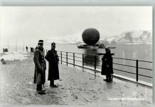 Ballon - Transport mit Motorbarken Soldaten Repro