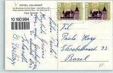 1923 Les Marécottes - Hotel Jolimont