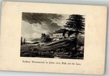 4515 Weissenstein b. Solothurn Foto AK Hotel Kurhaus im Jahr 1818