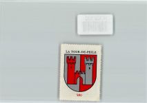 1814 La Tour-de-Peilz - Vignette Wappen Kaffee Hag ca 1920-1940