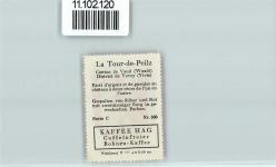 1814 La Tour-de-Peilz - Vignette Wappen Kaffee Hag ca 1920-1940