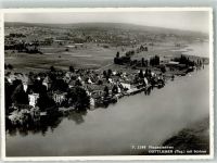 8274 Gottlieben Foto AK Fliegeraufnahme Schloss