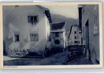 Hochwang Graubünden - Dorfgasse