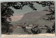 1860 Aigle 1908 Foto AK Burg