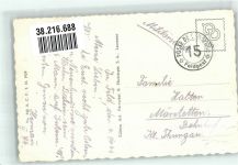 2028 Vaumarcus 1944 Foto AK Schloss Feldpost Nr. 15