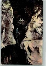 3803 Beatenberg Foto AK Beatus- Höhle Thunersee