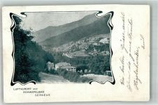 7249 Serneus 1906 Foto AK Hotel Kurhaus