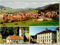 4466 Ormalingen - Kirche Schulhaus