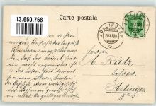 3052 Zollikofen 1908 - Molkerei Post Schulhäuser Bahnhof