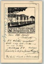 5600 Lenzburg 1915 KEINE AK Handlung Malagakellerein Alfred Zweilfel Bestellung