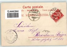 6330 Cham 1901 Lithographie Töchterinstitut Heiligkreuz