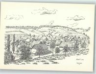 8320 Fehraltorf Künstlerkarte Lueged, da isch üsri Heimet! sign. Willi Brütsch