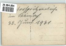 7556 Ramosch 1931 Privatfoto AK Ort handschriftlich