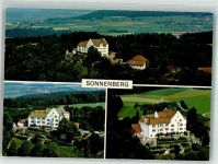 9507 Stettfurt Foto AK Fliegeraufnahme Schloss Sonnenberg