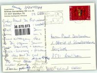 9507 Stettfurt Foto AK Fliegeraufnahme Schloss Sonnenberg