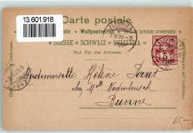 2114 Fleurier 1898 Gebrauchsspuren Chapeau de Napoleon Rigi-Neuchatelois Lithographie