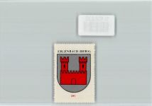 3762 Erlenbach im Simmental - Vignette Wappen Kaffee Hag ca 1920-1940