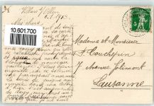 1882 Gryon - Kirche Winter