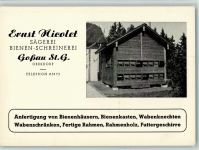 9200 Gossau SG - Bienen-Schreinerei Ernst Nicolet, Oberdorf AK