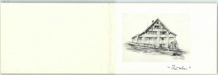 7154 Ruschein Klapp AK Ort handschriftlich