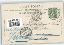 7062 Passugg-Araschgen 1905 Gebrauchsspuren Hotel Kurhaus