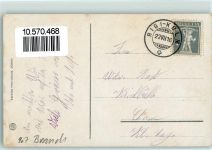 1918 Gebrauchsspuren Ziege Bauern AK