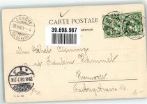 1865 Les Diablerets Ormont-Dessus 1903 Künstlerkarte Kapelle sign. Meltzer