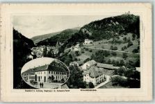 4437 Waldenburg 1914 Prägedruck Gasthaus Zum Löwen Bes. G. Schaub-Peter