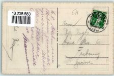 4437 Waldenburg 1914 Prägedruck Gasthaus Zum Löwen Bes. G. Schaub-Peter