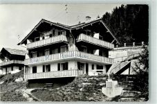 3925 Grächen Foto AK Pension Chalet Alpengrün