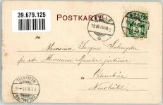 1900 - Männer Bierkrug Pfeife Zeitung