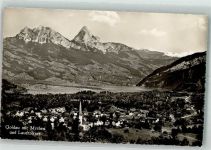 6410 Goldau Foto AK Mythen Lauerzersee