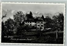 1805 Jongny 1951 Foto AK Pension Maison de vacances Co-op