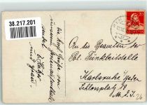 9038 Rehetobel 1928 Foto AK Kirche