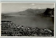 6052 Hergiswil NW 1937 Foto AK Bürgenstock Rigi