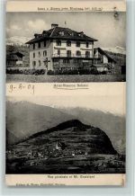 1978 Lens 1909 - Hotel Bellalui, vue generale et Mt. Chatelard AK