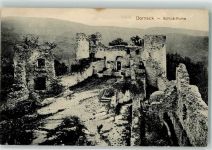 4143 Dornach Foto AK Schloss Ruine Dorneck