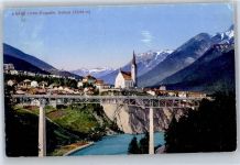 7527 Brail - Unterengadin Hohe Brücke Schuls