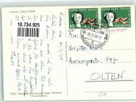 7440 Andeer 1958 Foto AK Hotel Fravi