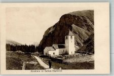 7109 Thalkirch Foto AK Kirche Safien