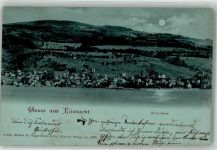8700 Küsnacht ZH 1899 Gebrauchsspuren Mondschein Leim löst sich