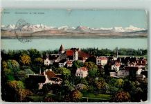 2013 Colombier NE 1909 Gebrauchsspuren et les alpes