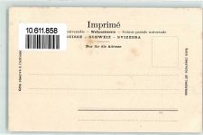 3801 Jungfraujoch 1904 - 2 Bergstieger auf dem Gipfel