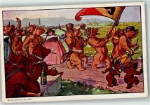 3360 Herzogenbuchsee 1912 Künstlerkarte Bernisches Kantonal Schützenfest sign. P. Wyss