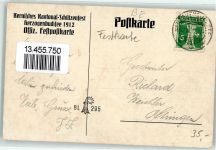 3360 Herzogenbuchsee 1912 Künstlerkarte Bernisches Kantonal Schützenfest sign. P. Wyss