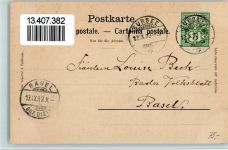 6210 Sursee 1899 - Gruss aus - Rathaus, Klosterkirche, Marktplatz