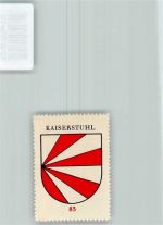 5466 Kaiserstuhl AG - Vignette Wappen Kaffee Hag ca 1920-1940